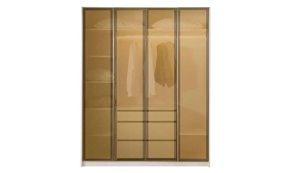 Dmx Rio Delux Lego 4 Kapılı Reflekte Akordion Dolap