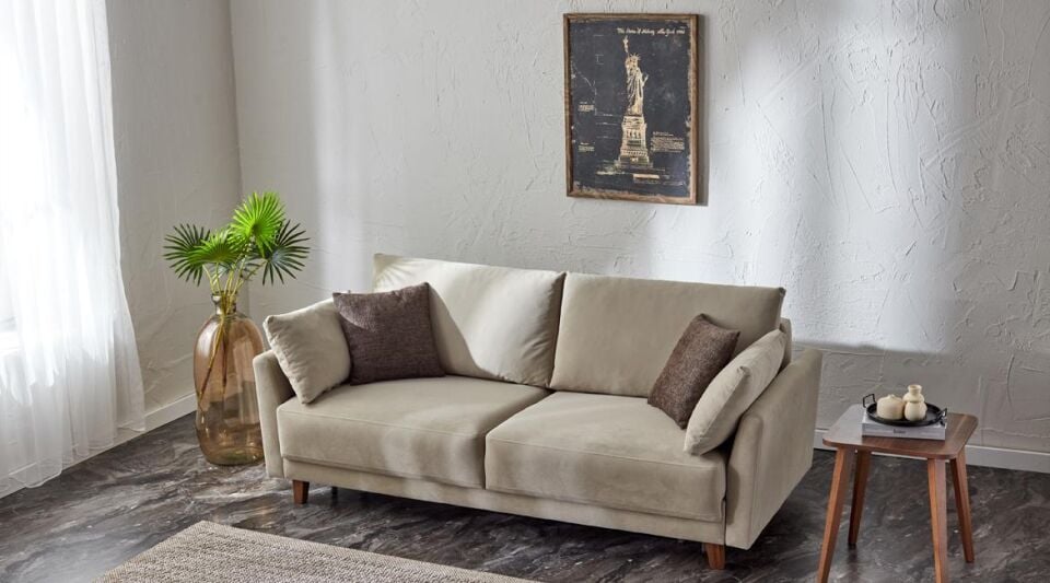 Mil Noris Yatarlı Üçlü Koltuk