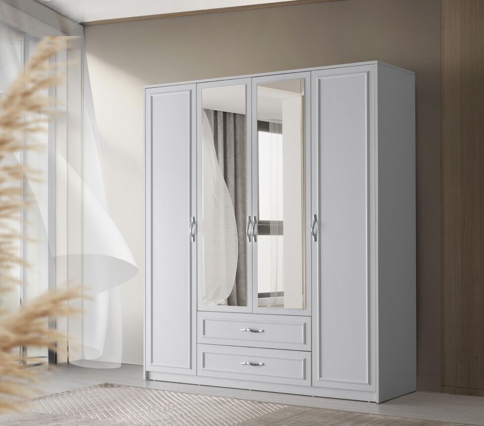 Vze Sahra 4 Kapılı Dolap