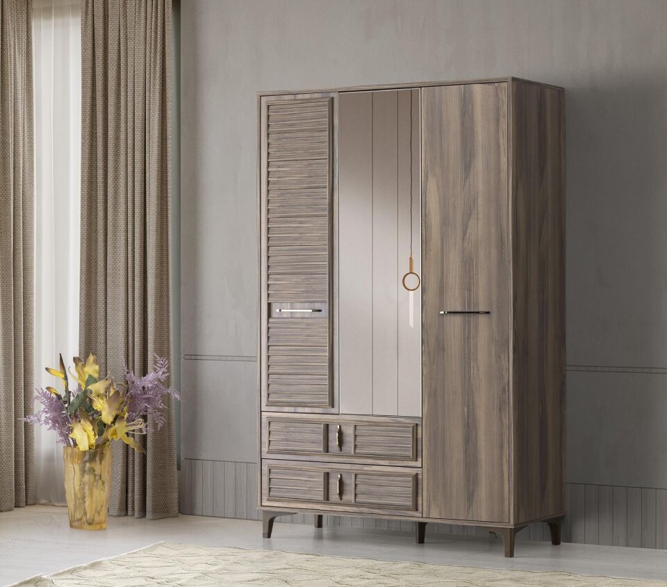 Vze Moi 3 Kapılı Dolap