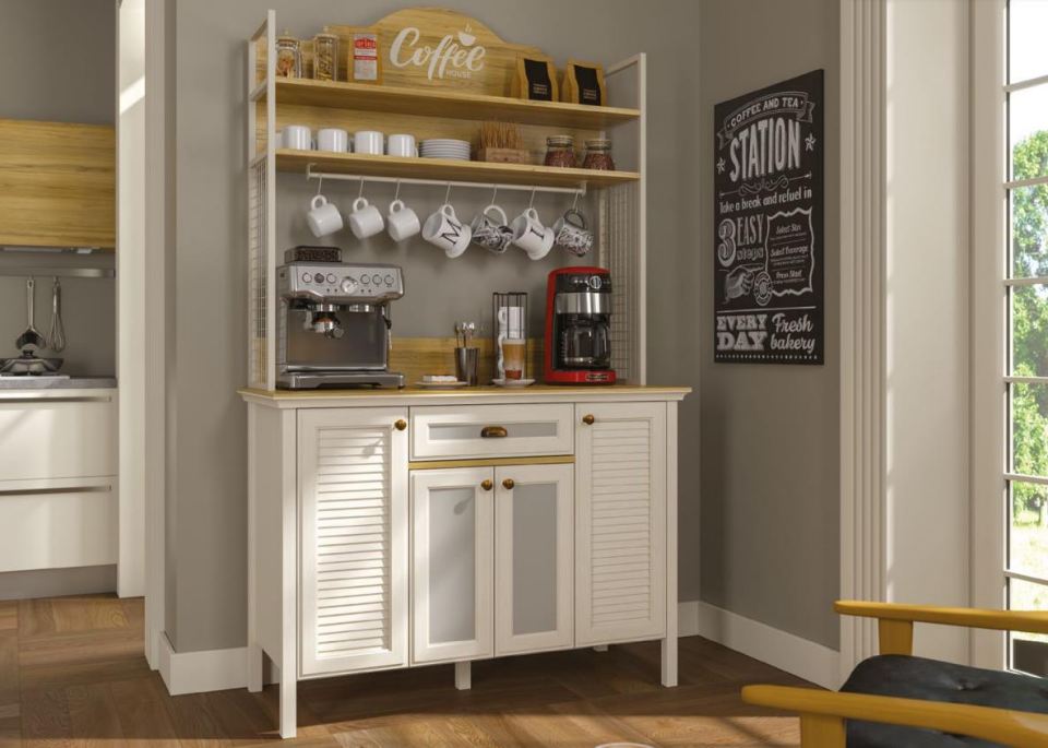 Skr Misto Kahve Dolabı (Beyaz) FRN-21027-1