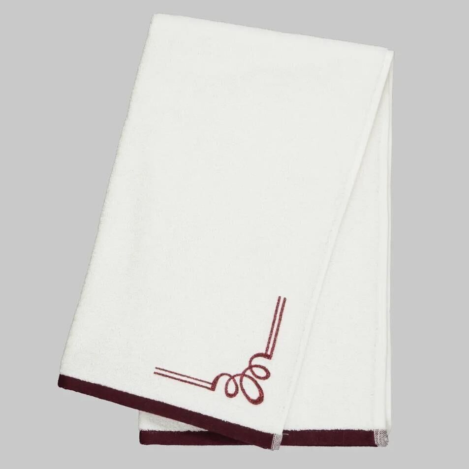 Sarev Kiros Shine 50*90 Havlu Bordo