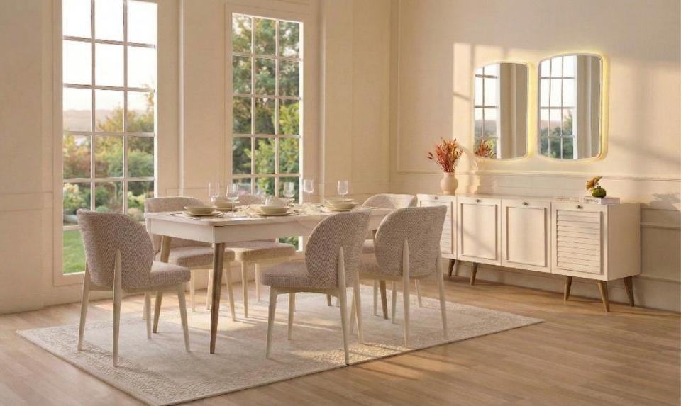 Krk Milano Yemek Odası Takımı