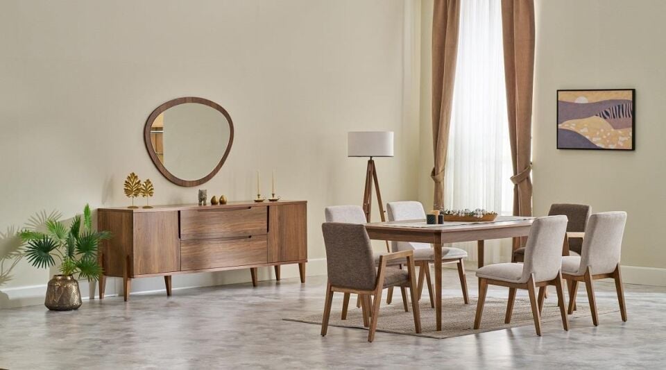 Mil Perge Yemek Odası Takımı