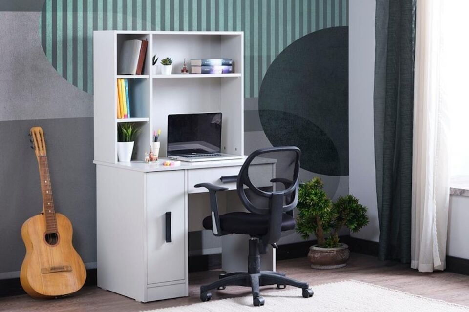 Mds Buse Çalışma Masası Beyaz