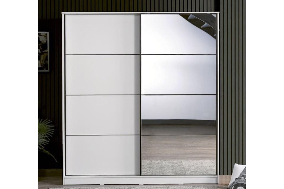 Mds Sude 190 cm Sürgü Kapaklı Dolap