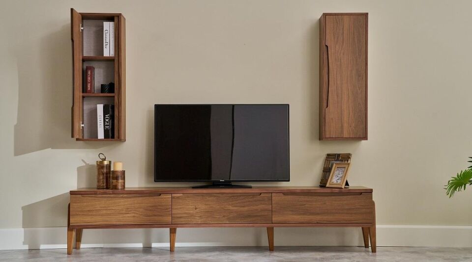 Mil Perge Duvar Dolabı