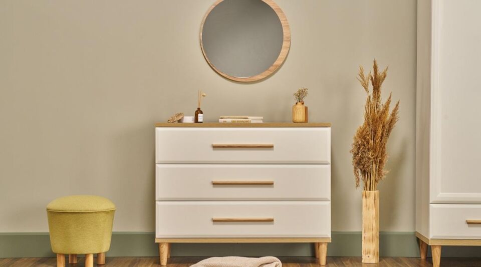 Mil Tena Geniş Şifonyer