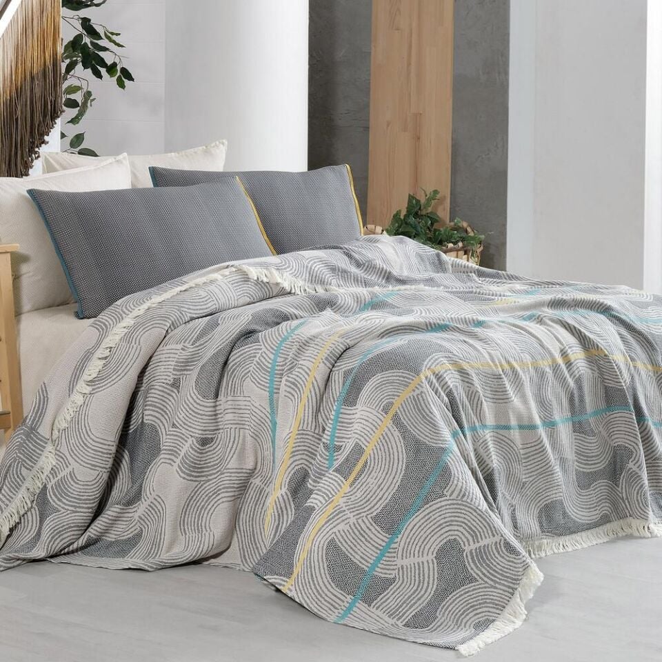 Sarev Gemma Pike Takımı Tek Kişilik Gri