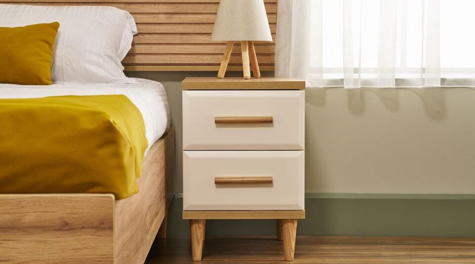 Mil Tena 2 Çekmeceli Komodin