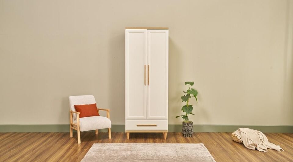 Mil Tena 2 Kapaklı Gardırop