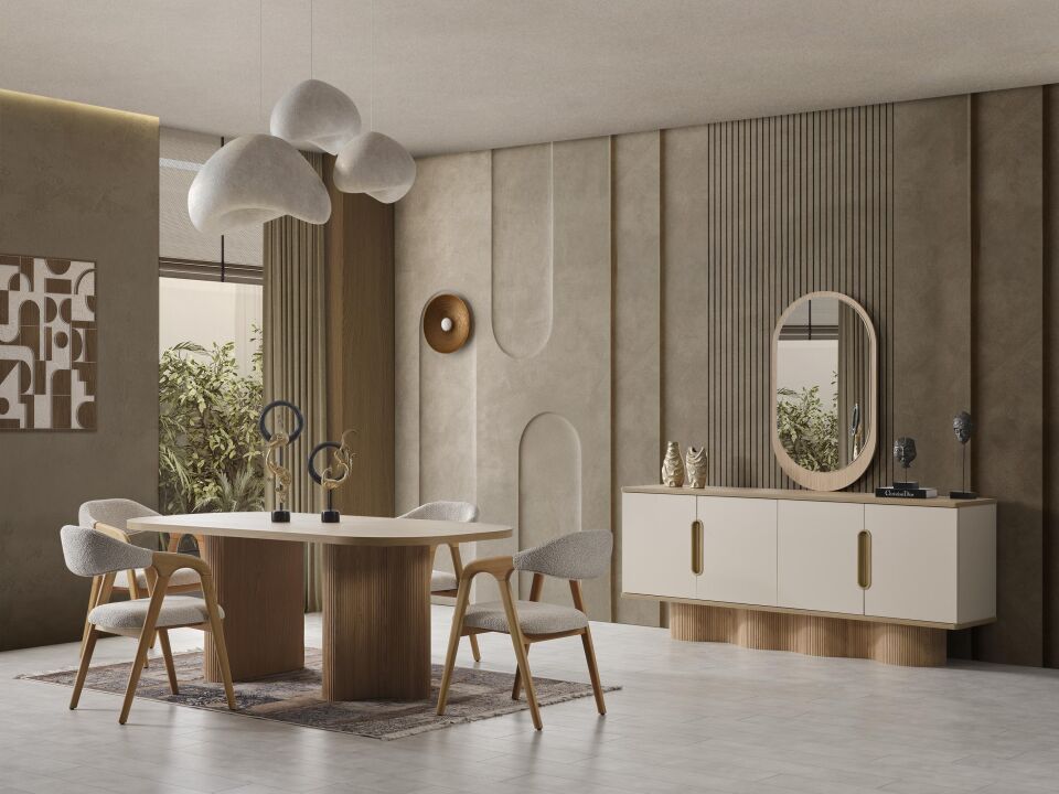 Bym Lizbon Yemek Odası Takımı