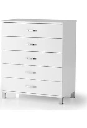 Src 3302 Şifonyer 5 Çekmeceli