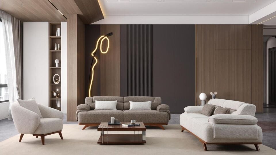 Fdl Cona Koltuk Takımı 3+3+1