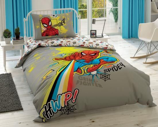 Taç 3607 Brf Lisanslı Nevresim Takımı Spiderman Power