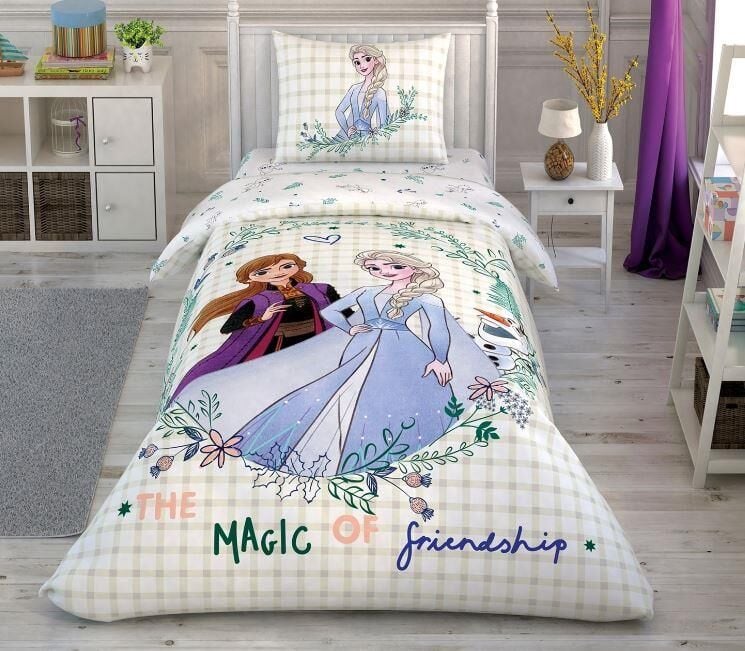 Taç 3607 Brf Lisanslı Nevresim Takımı Frozen 2 Friendship