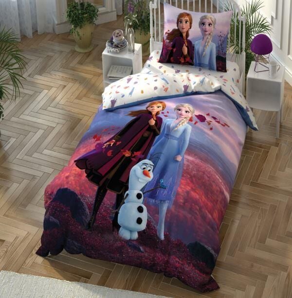 Taç 3607 Brf Lisanslı Nevresim Takımı Frozen 2 Autumn