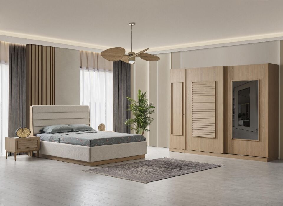 Bym Helen Sürgülü Yatak Odası Takımı