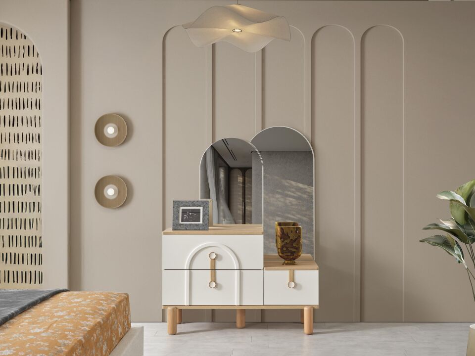 Bym Bahar Şifonyer Ayna Dahil