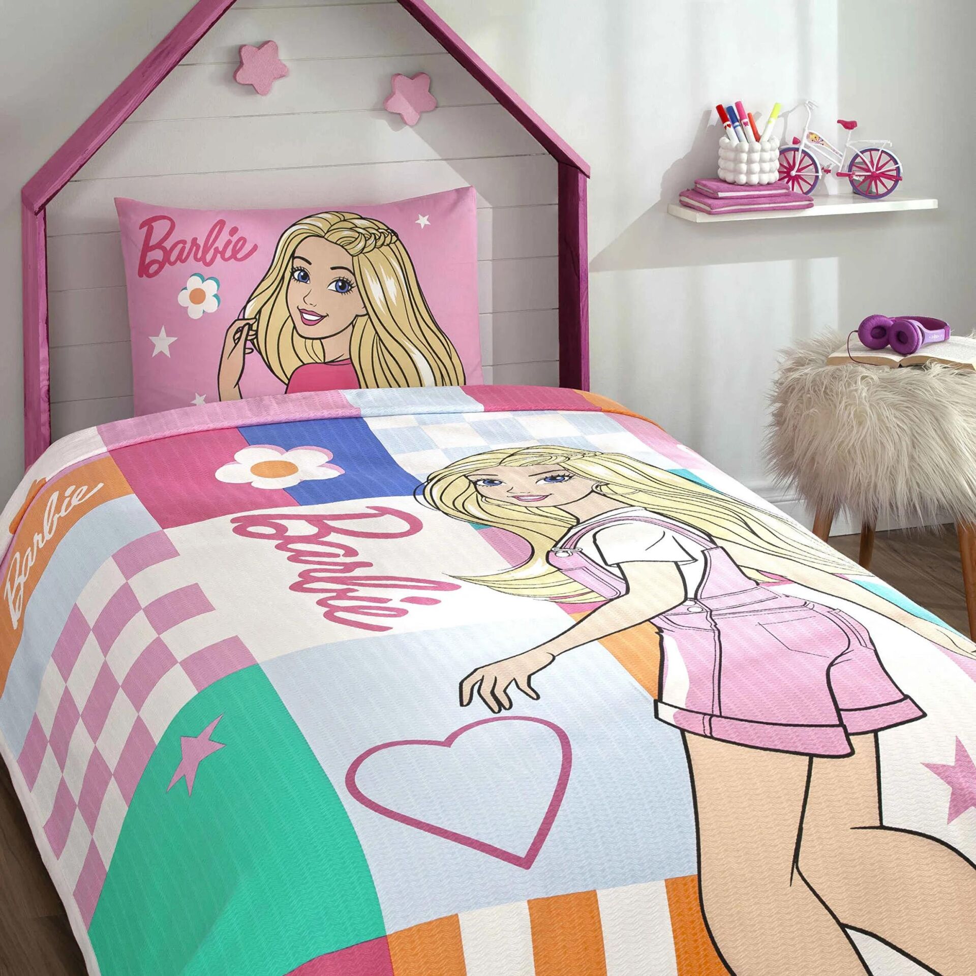 Taç 5420 Lisanslı Pike Takımı Barbie Colorful