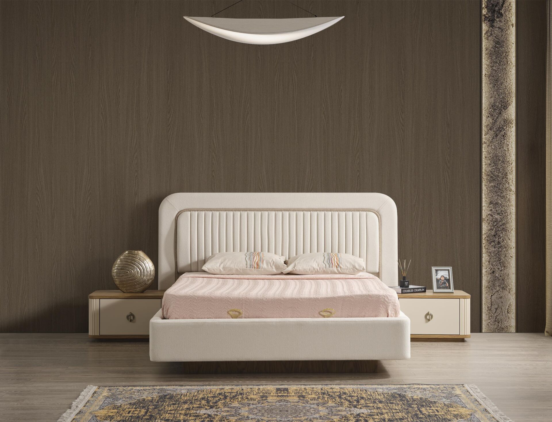 Bym Paris 160 Lık Amortisörlü Karyola(Başlık Dahil)