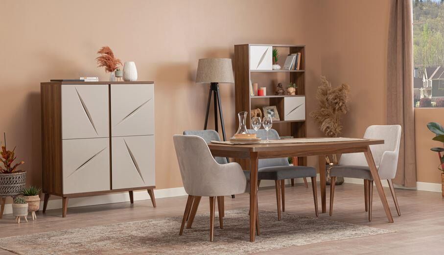 Mil Mood Yemek Masası 170 Lik Sabit