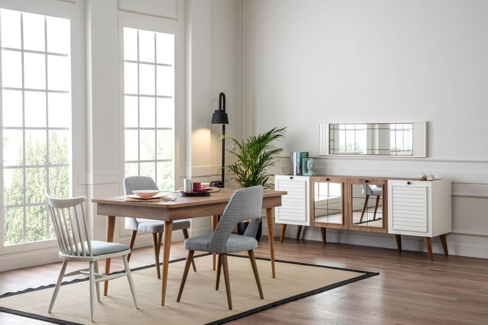 Krk Verona Yemek Odası Takımı