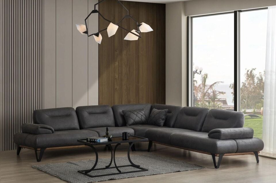 Zinde Eva Köşe Takımı (3+3)