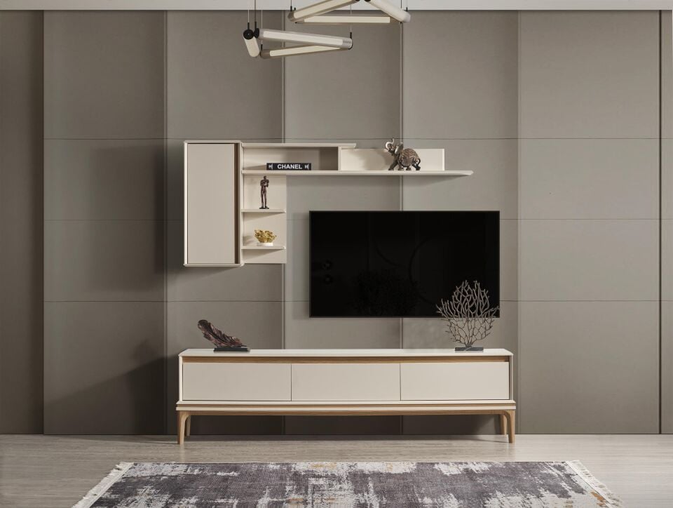 Bym Madrid Tv Ünitesi Üst Modül-Sol