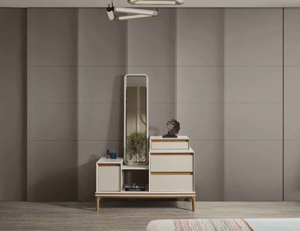 Bym Madrid Şifonyer(Aynalı)