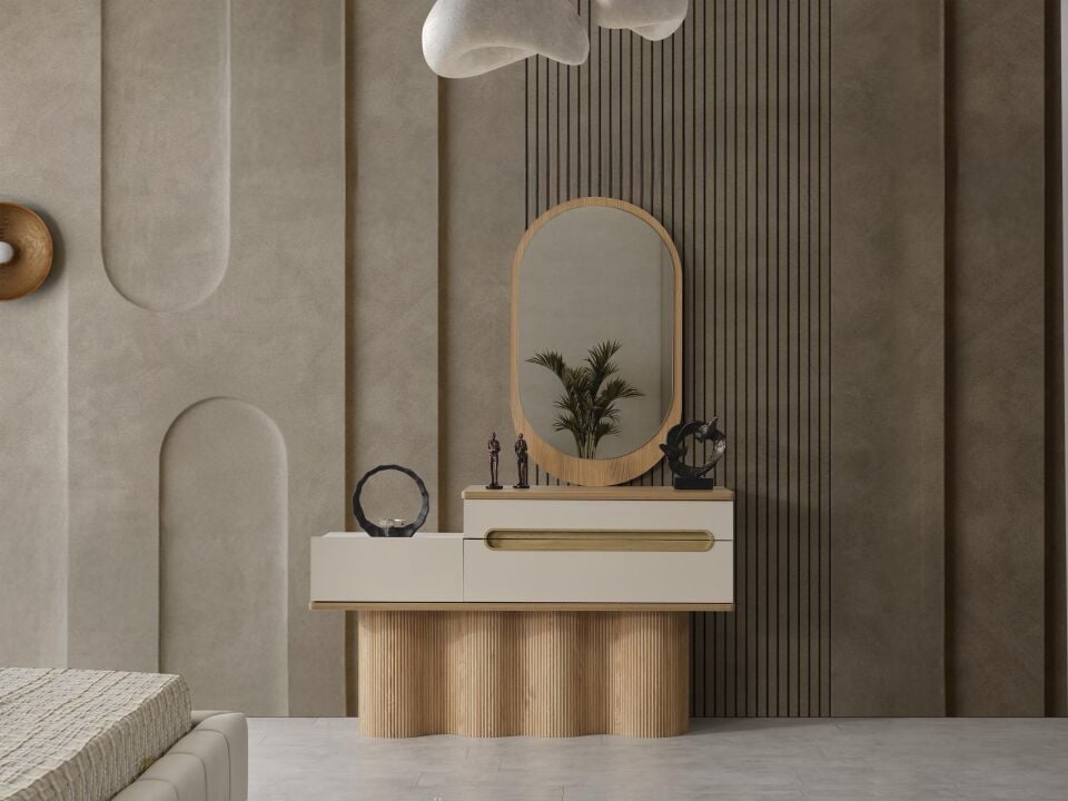 Bym Lizbon Şifonyer(Ayna Dahil)