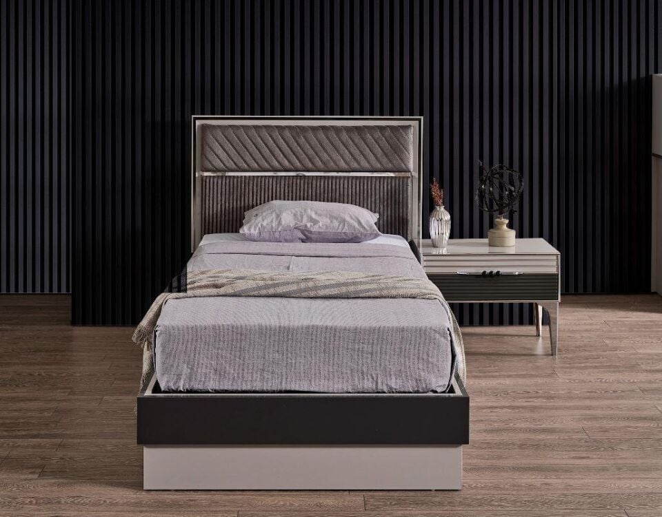 Bym Luna Genç 100*200  Karyola Başlık Dahil(Bazalı)