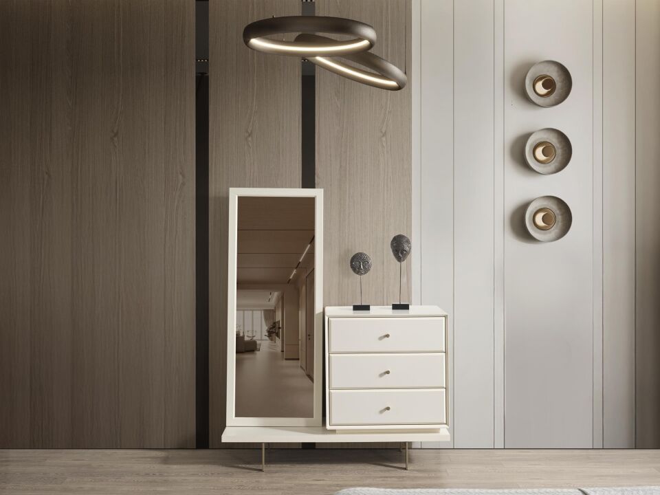 Bym Milano Şifonyer(Aynalı)