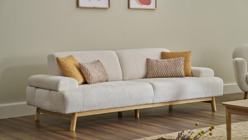 Mil Nordic 3'lü Koltuk