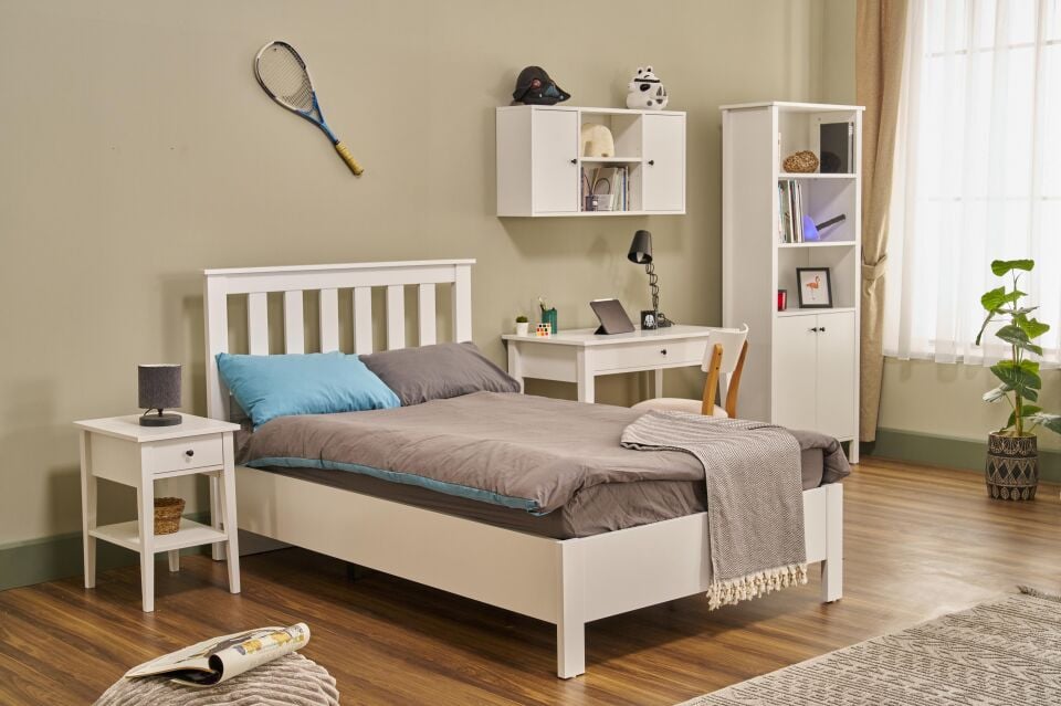 Mil Pan Karyola Bazalı Başlık Dahil160*200