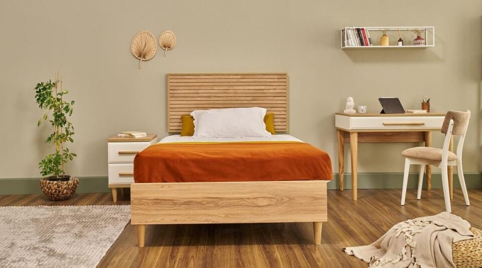 Mil Tena 100'lük Bazalı Karyola(Başlık Hariç)