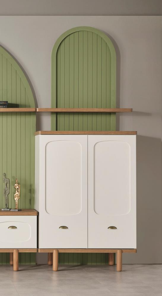 Bg Rigel Tv Vitrin 2 Kapılı Ahşap