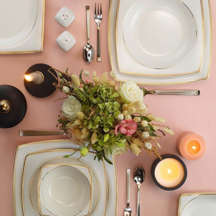 Kütahya 11406/Altın İnci Bone Mare Yemek Tk 53 Prç INBNMR53YT1140621