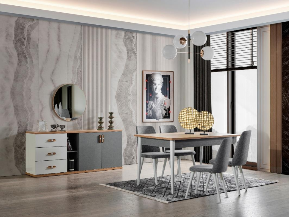 Bym Asya Yemek Odası Takımı