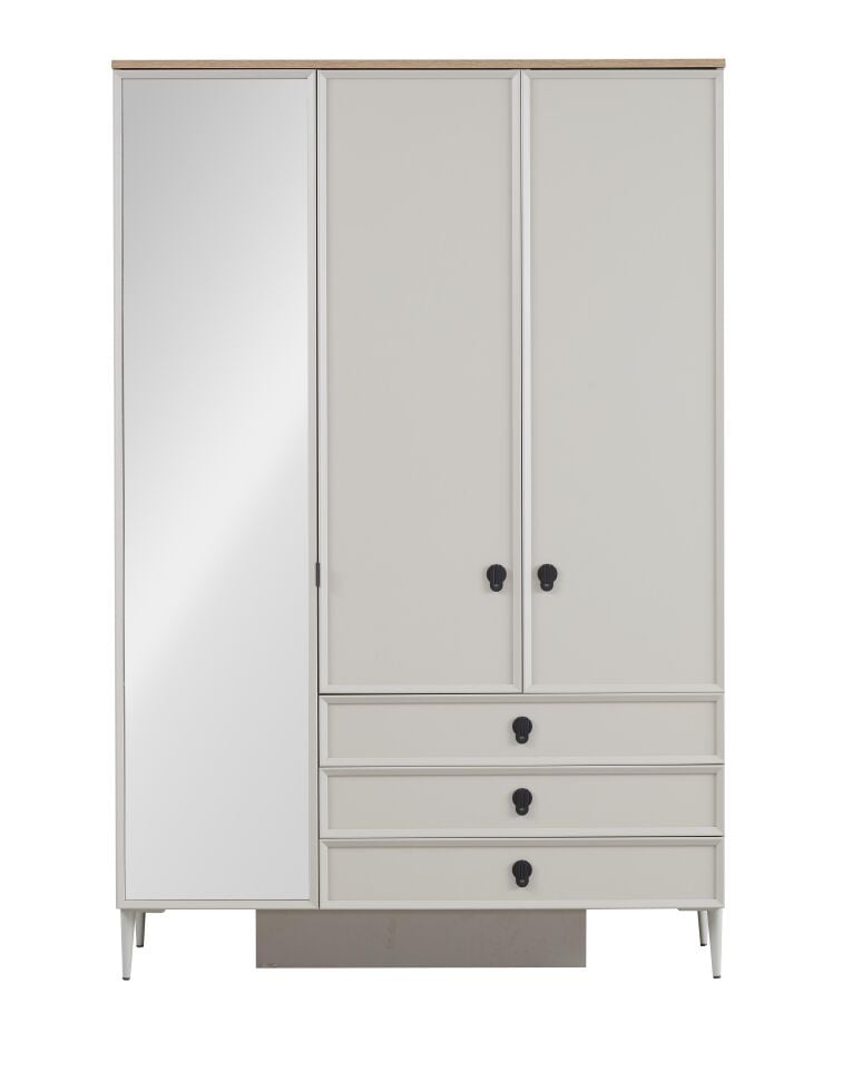 Arn Genç Merlin 3 Kapılı Dolap