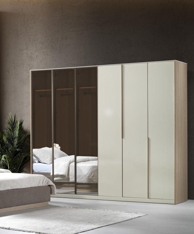 Vze Budva 6 Kapılı Dolap