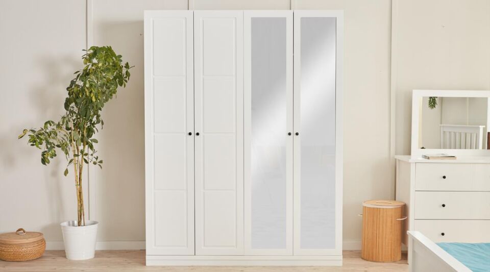 Mil Pan 4 Kapaklı Gardırop