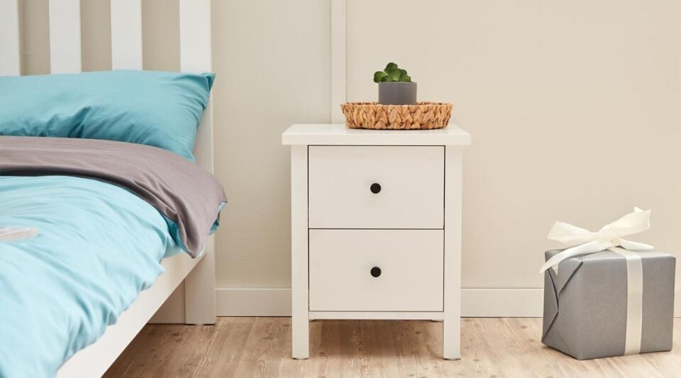 Mil Pan İki Çekmeceli Komodin