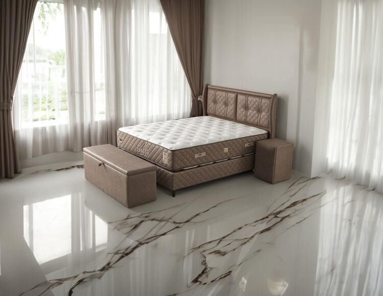 Zinde London Yatak Baza Başlık Seti