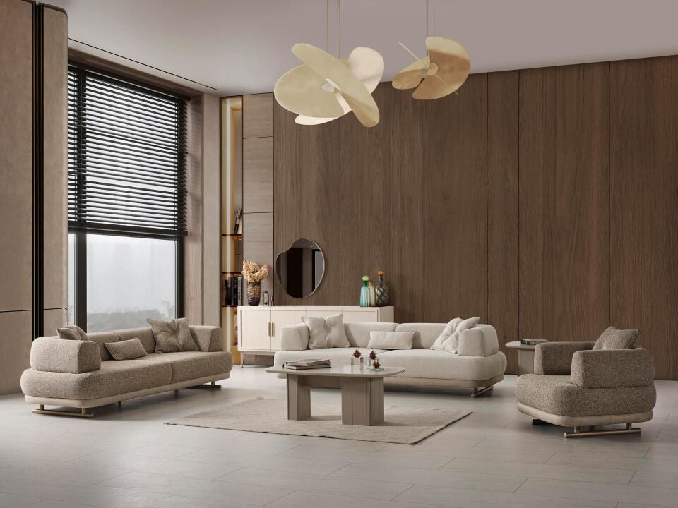 Bg Anka Koltuk Takımı 3+3+1