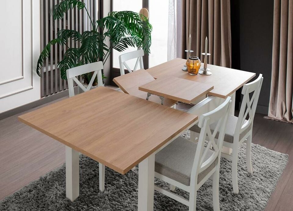Arn Alaçatı Açılır Yemek Masası