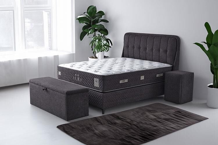 Zinde Aura Yatak Baza Başlık Seti