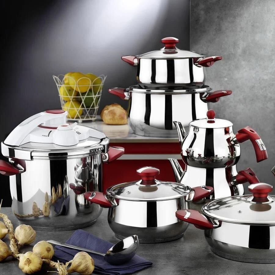 Kütahya 18 Prç Güveç Çelik Çeyiz Seti