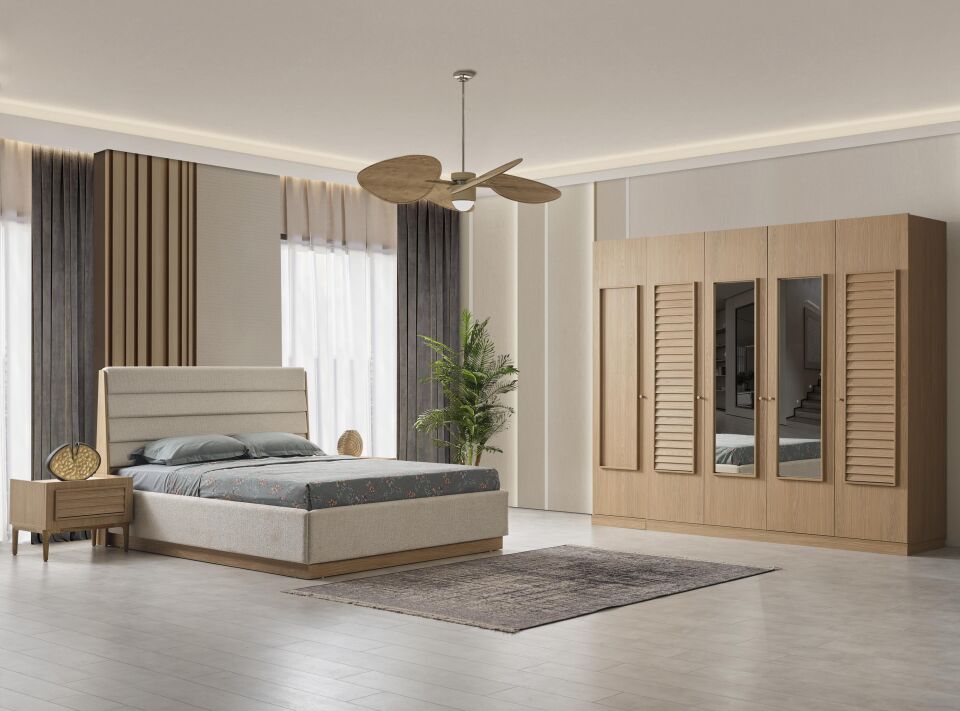 Bym Helen Açma Kapaklı Yatak Odası Takımı