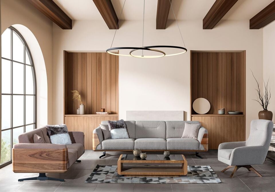 Zinde Riga Koltuk Takımı 4+3+1